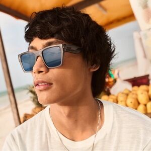 Quay Australia Stylish Gray Sunglasses for Men